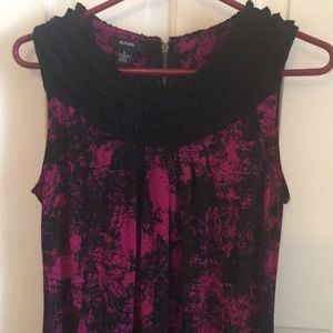 Alfani black and pink dress/tunic